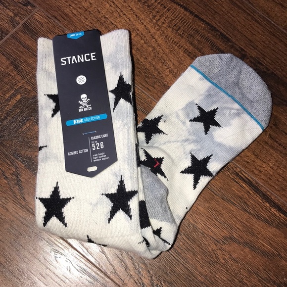 Zumiez Accessories - NWT Zumiez Stance gray cream and black socks